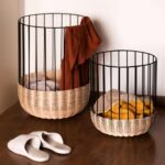 Cabo Natural Rattan Laundry Basket, Medium