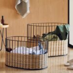 Cabo Oblong Natural Rattan Basket, Medium