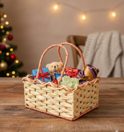 Paper Raffia Basket