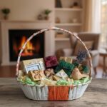 Handmade Raffia Paper Basket