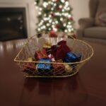 Stylish Heart Metal Wire Basket