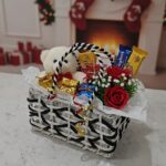 Stylish Raffia Basket
