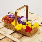 Pooja Metal Basket